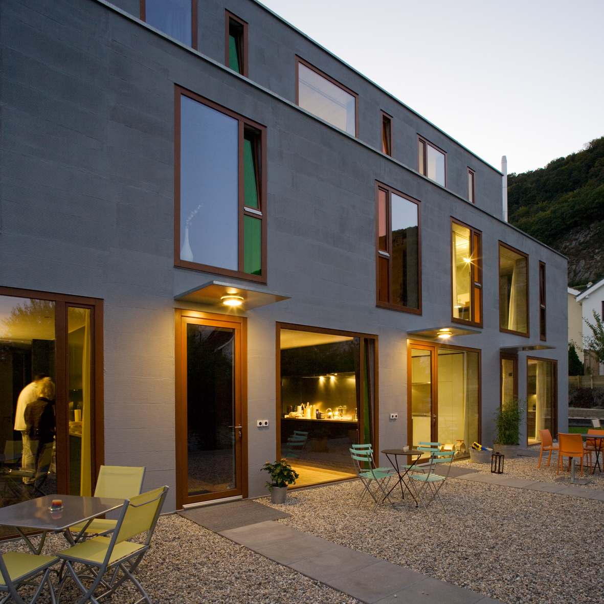 : Maisons en rangée, La Neuveville, bauzeit architekten