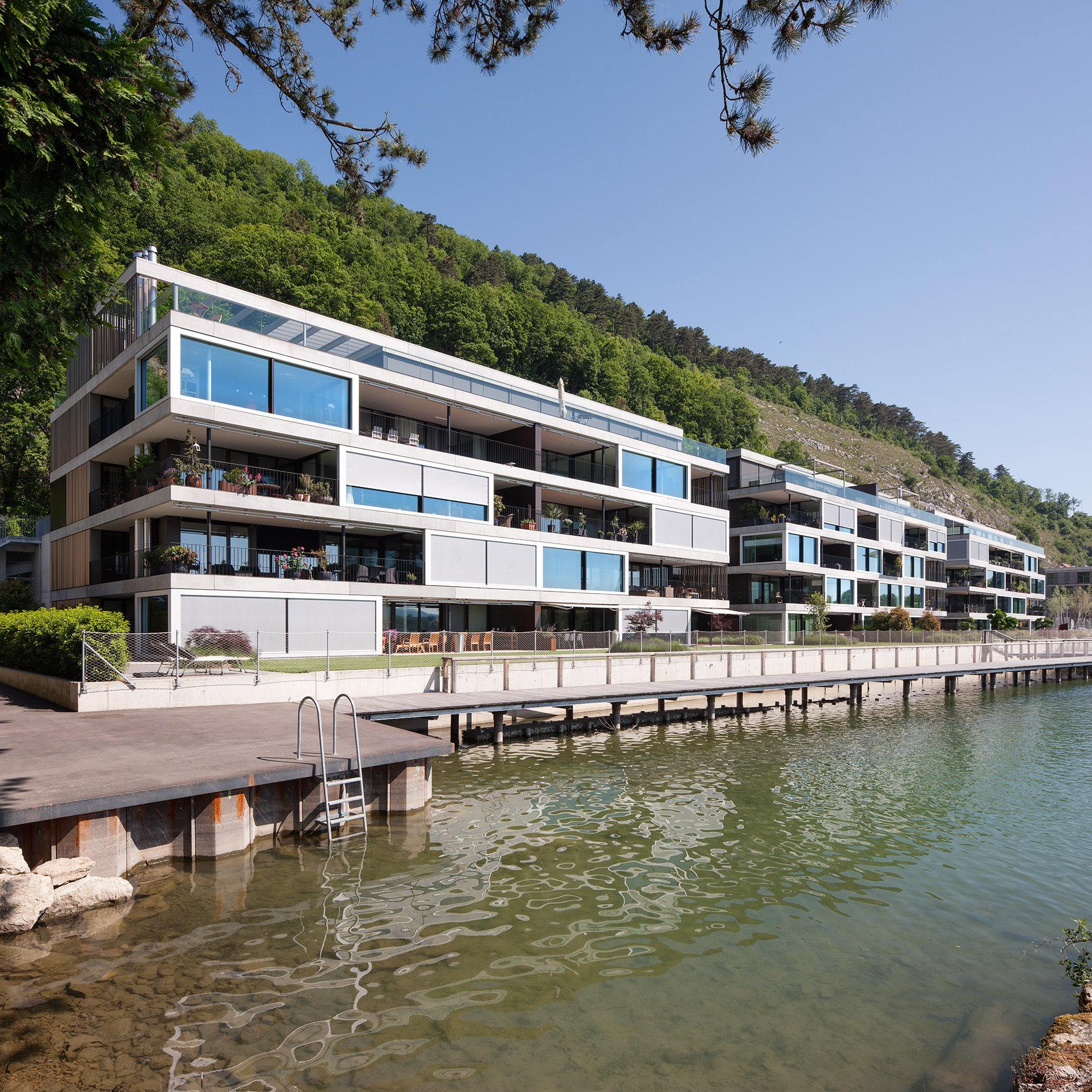 : Développement résidentiel BeauRivage, Bienne, bauzeit architekten