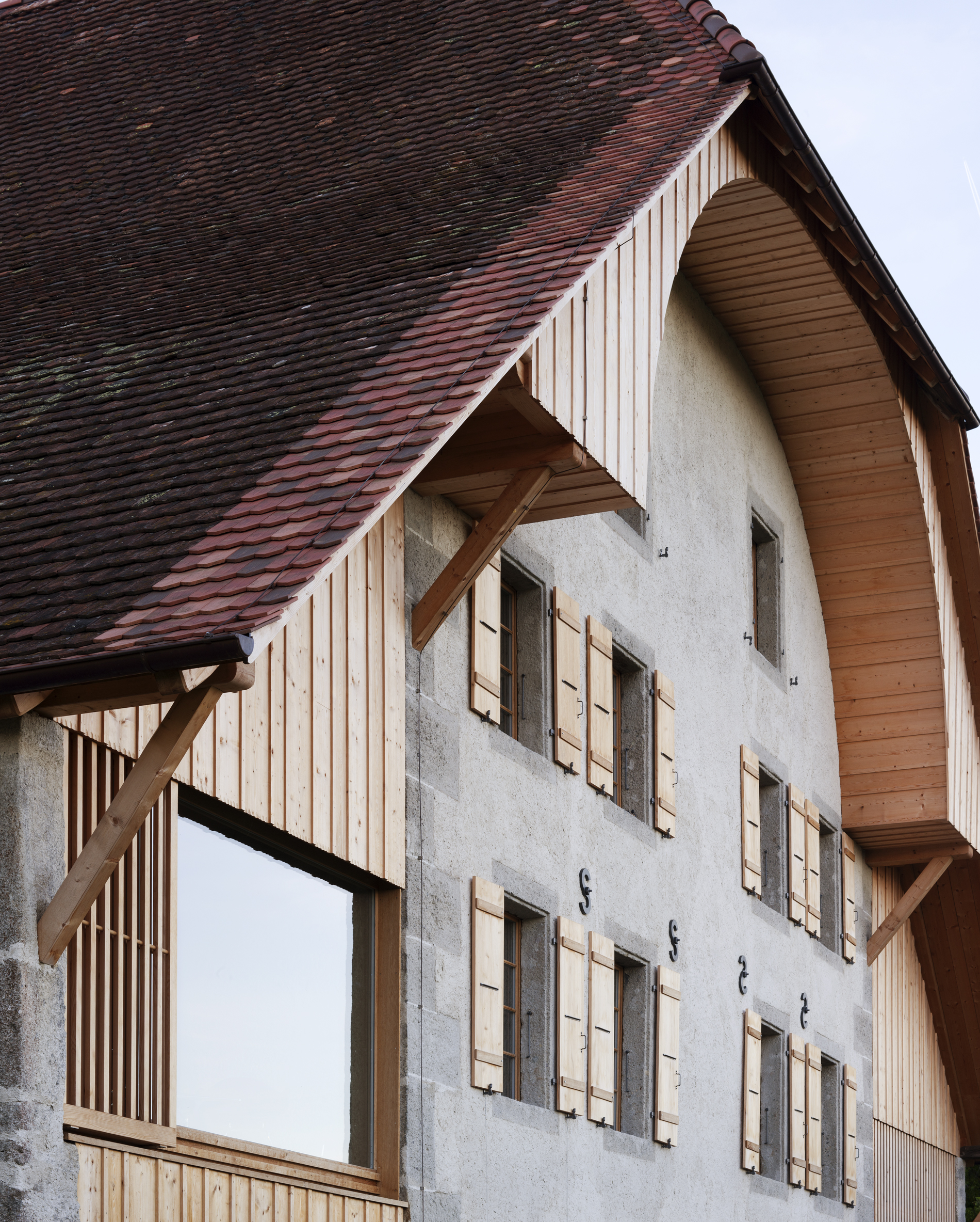 : Umbau Bauernhaus Aentscherz, Tschugg, bauzeit architekten