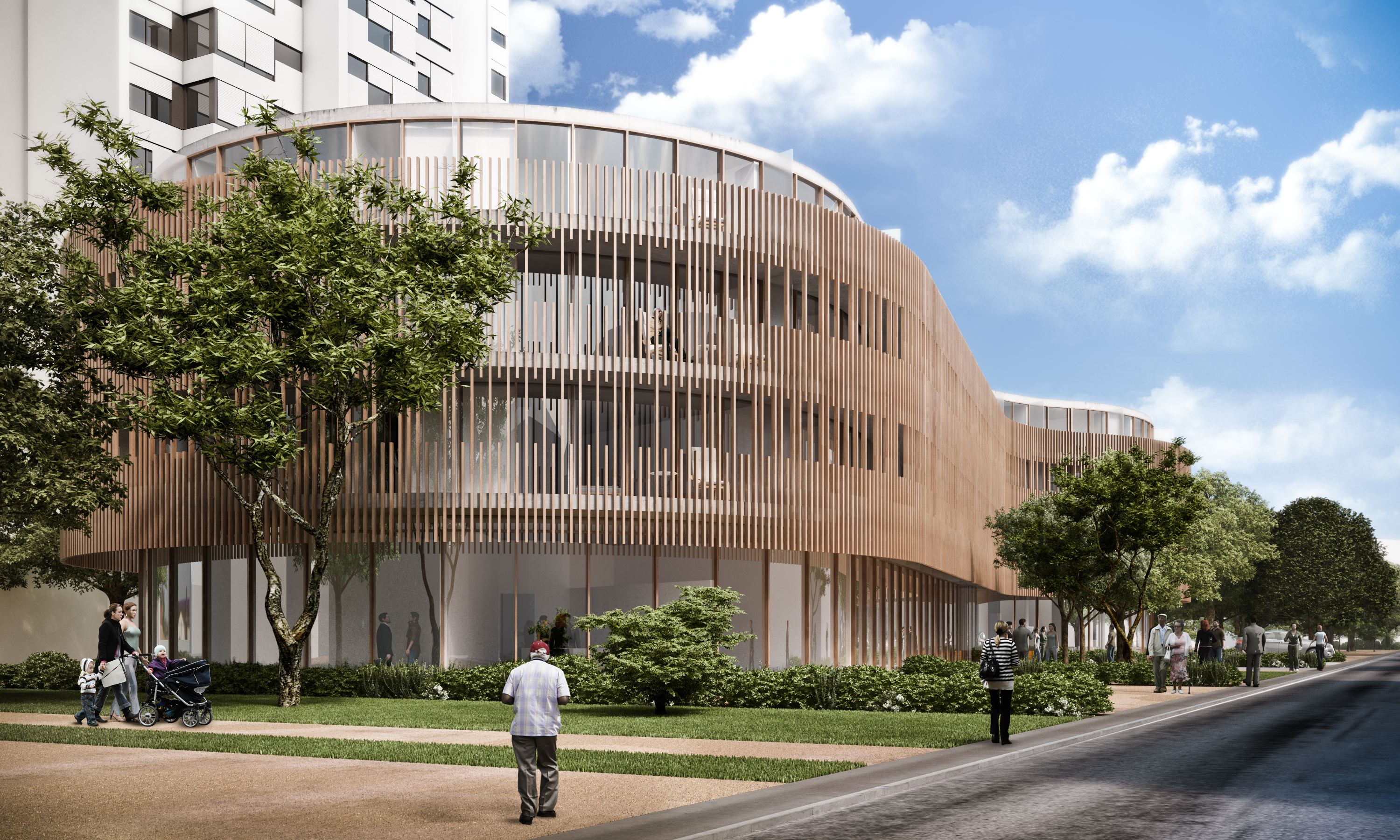 : Maison de retraite et de soins Cristal, Bienne, bauzeit architekten