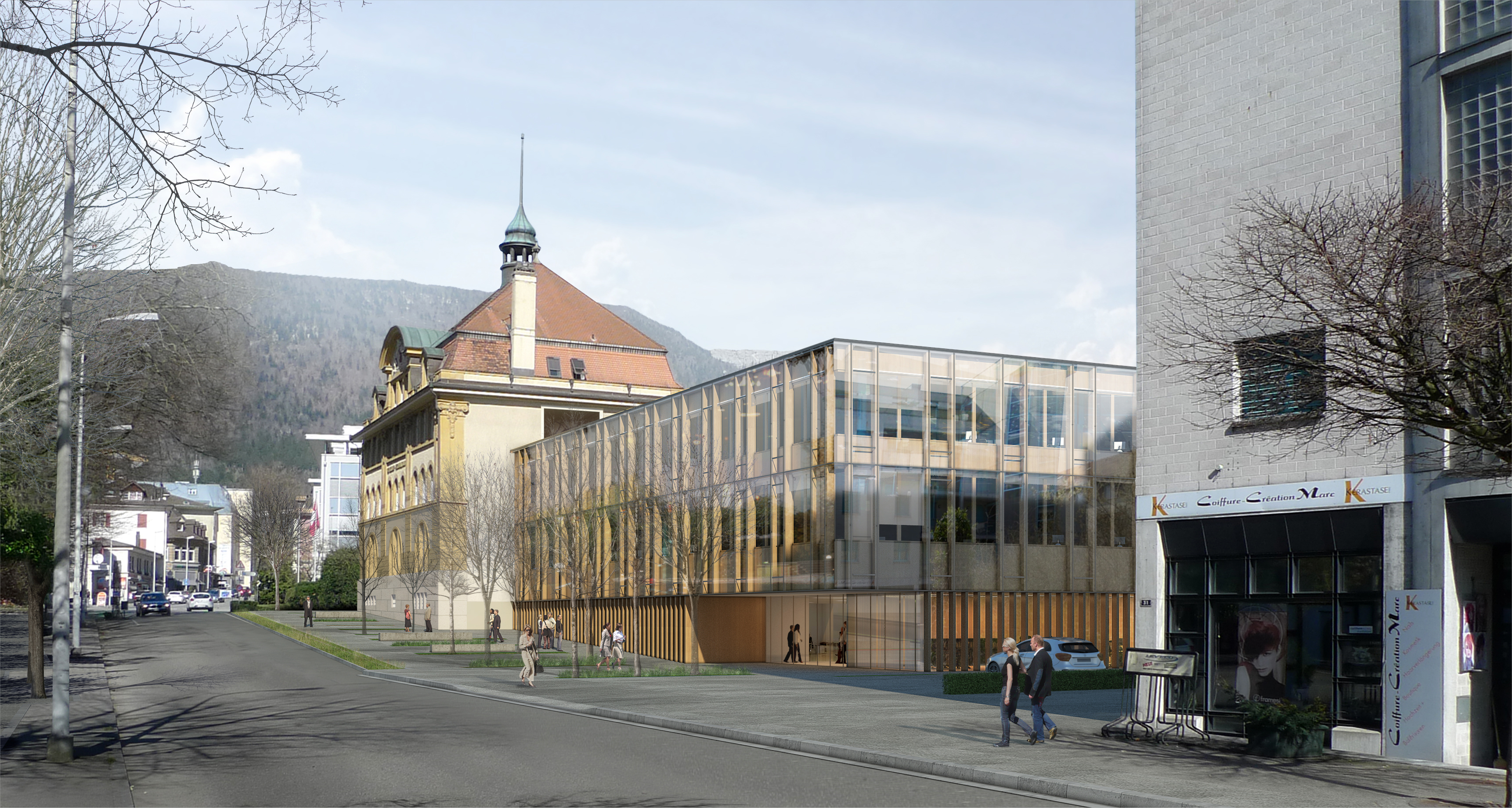 : Verwaltungszentrum, Grenchen, bauzeit architekten
