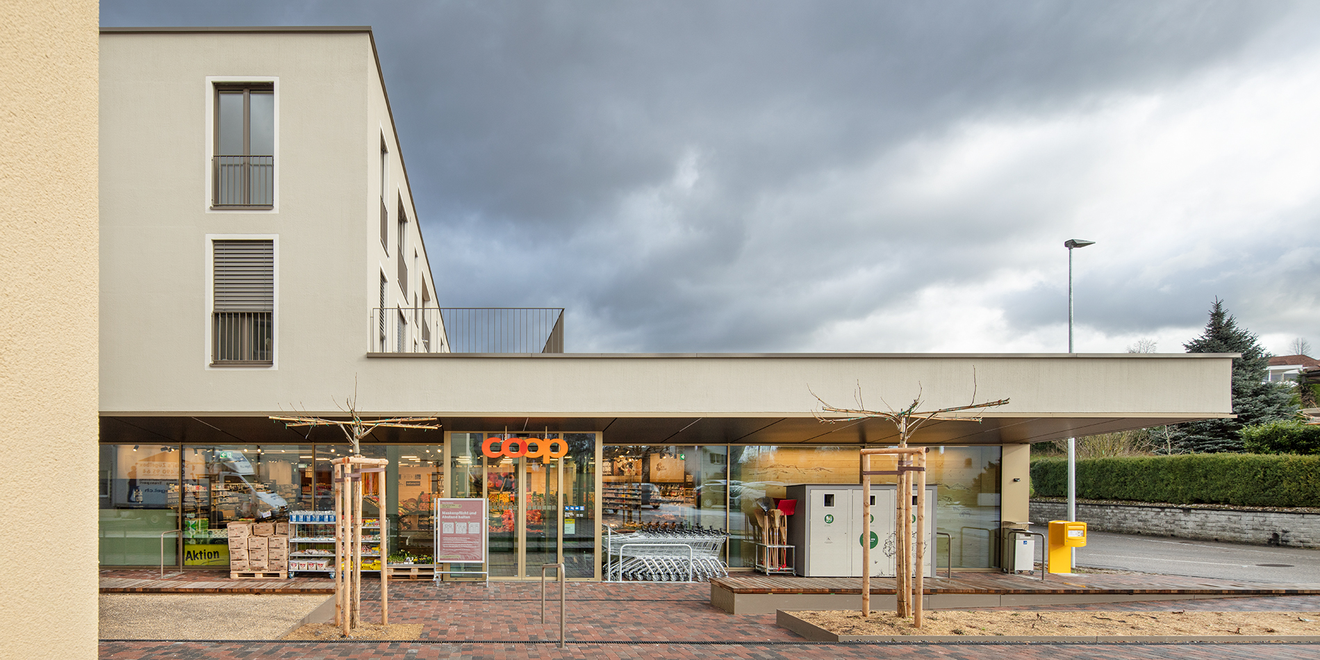 : Wohnüberbauung Lohngasse, Bellmund, bauzeit architekten