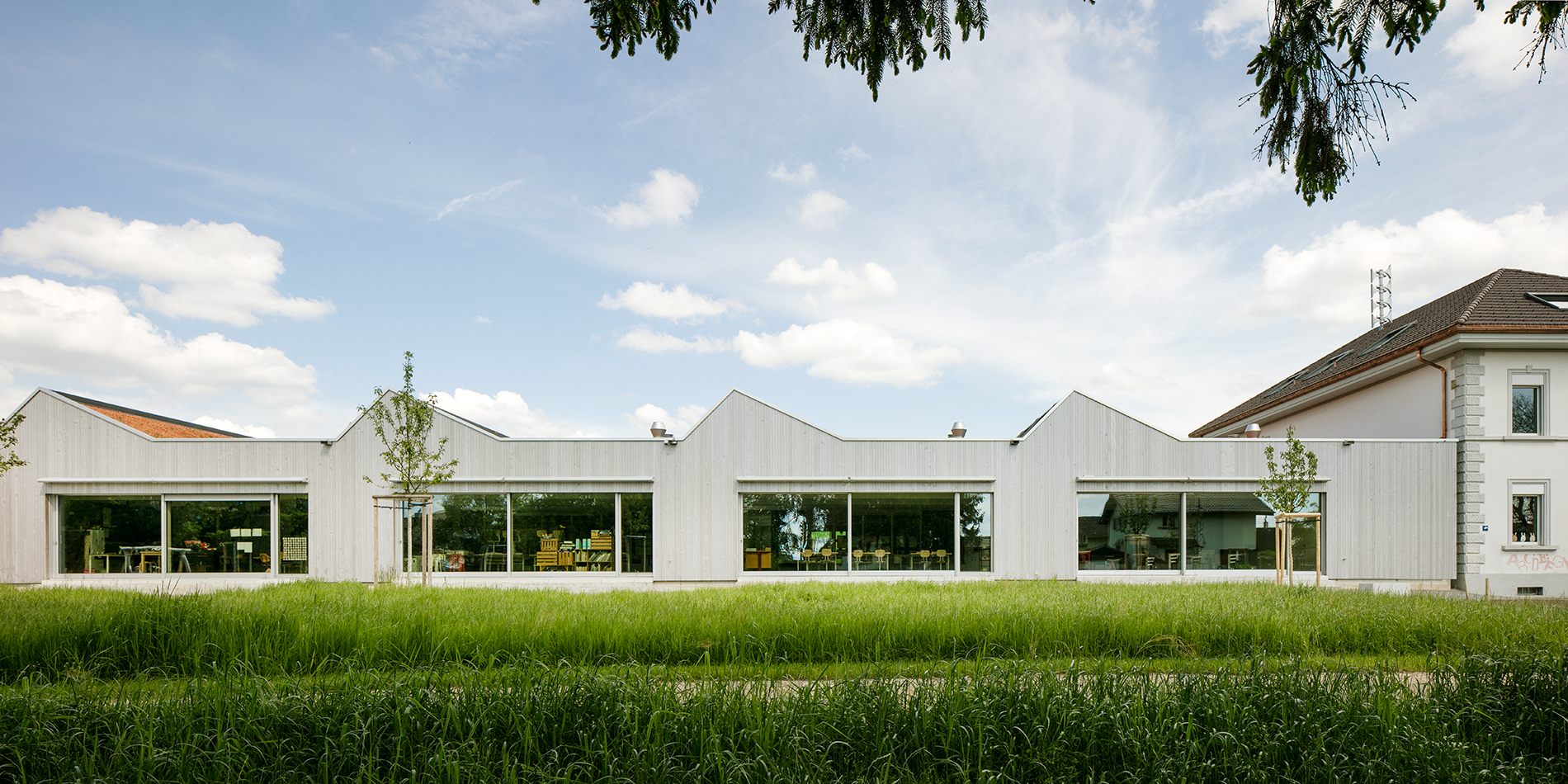 : Agrandissement école, Obergerlafingen, Solothurner Sonderpreis, Holz – SO stark!, Pro Holz Solothurn, Prix Lignum, bauzeit architekten