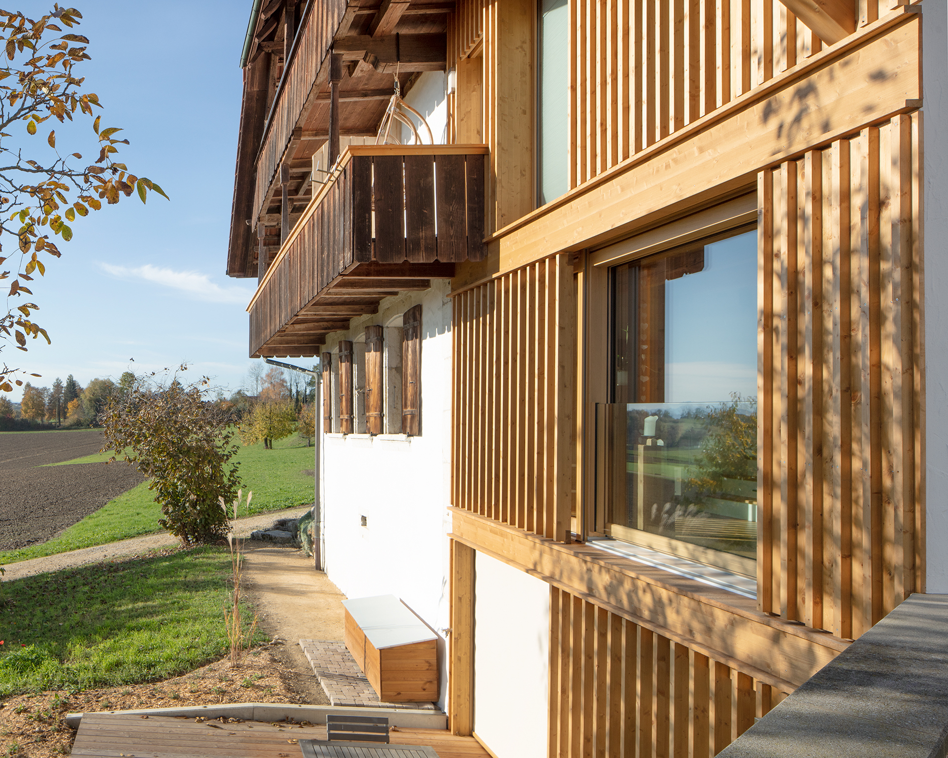 : Transformation d’une écurie en habitat, Merzligen, bauzeit architekten